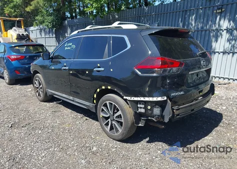 2019 Nissan Rogue Sl z USA, uszkodzony, nr VIN 5N1AT2MV1KC819240